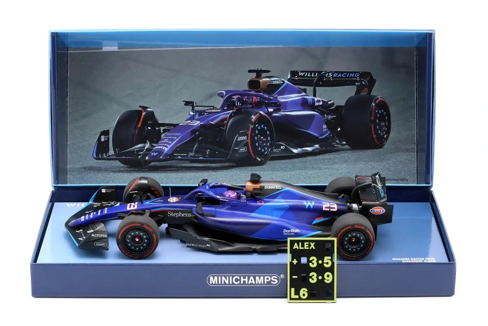 Willams Racing FW45 #23 Alexander Albon Bahrain GP 2023 1:18 Minichamps