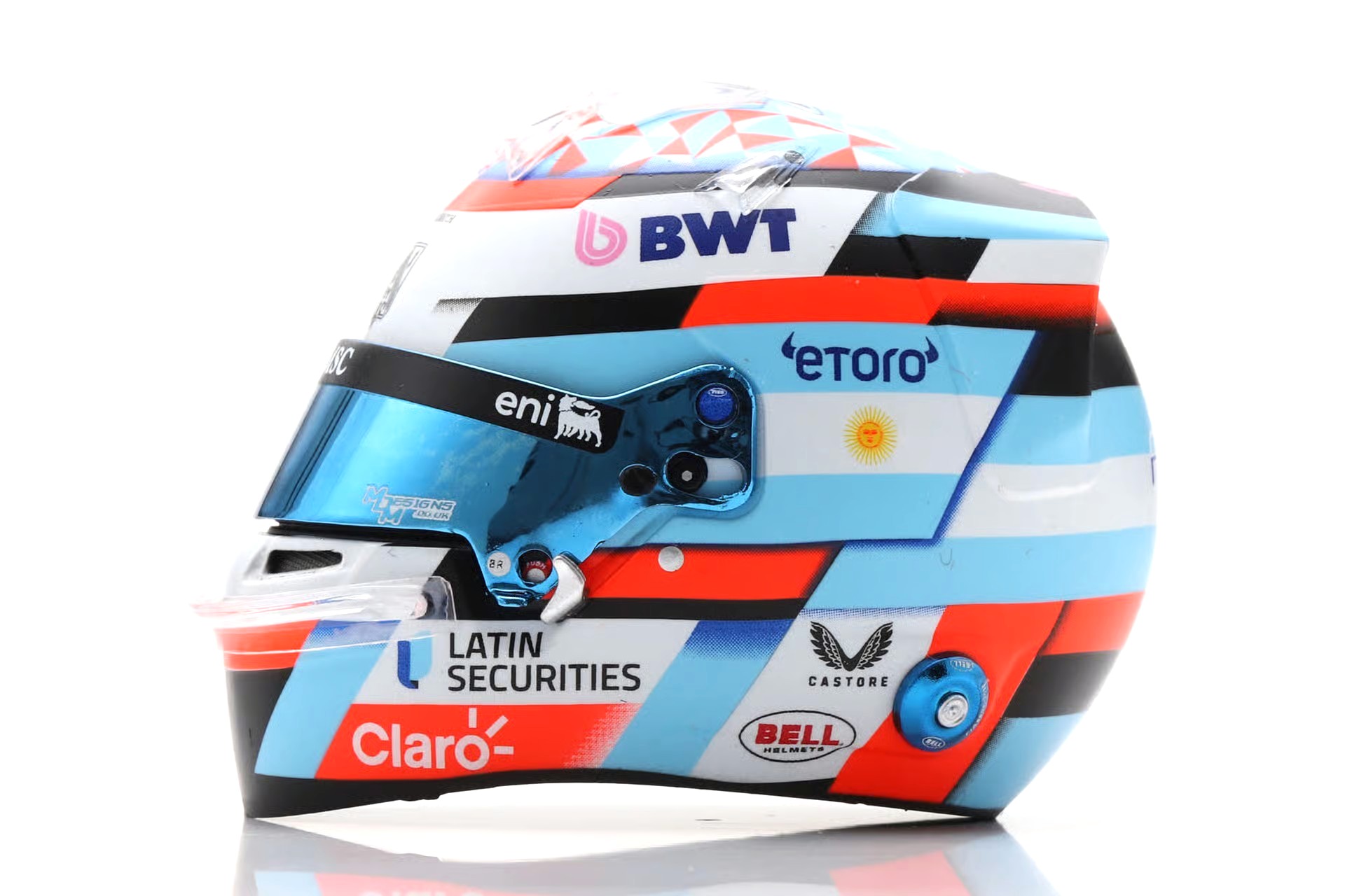 Helmet - Franco Colapinto - BWT Alpine F1 Team 2026 1:5 Spark