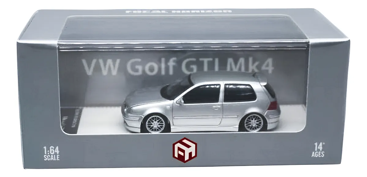 Volkswagen Golf GTI MK4 silver 1:64 Focal Horizon