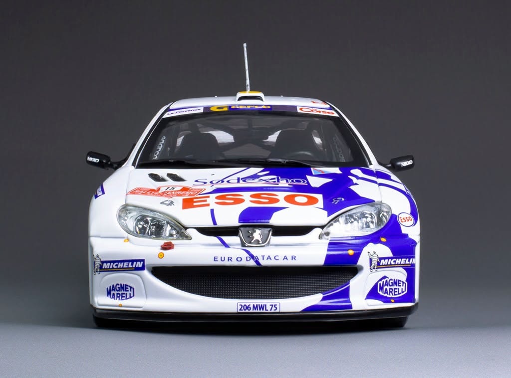Peugeot 206 WRC #15 G.Panizzi/H.Panizzi Rally San Remo 1999 1:18 Sun Star