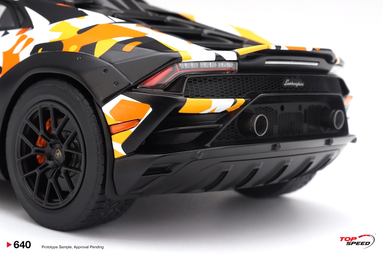 Lamborghini Huracan Sterrato All-Terrain 2024 terra 1:18 TopSpeed Models