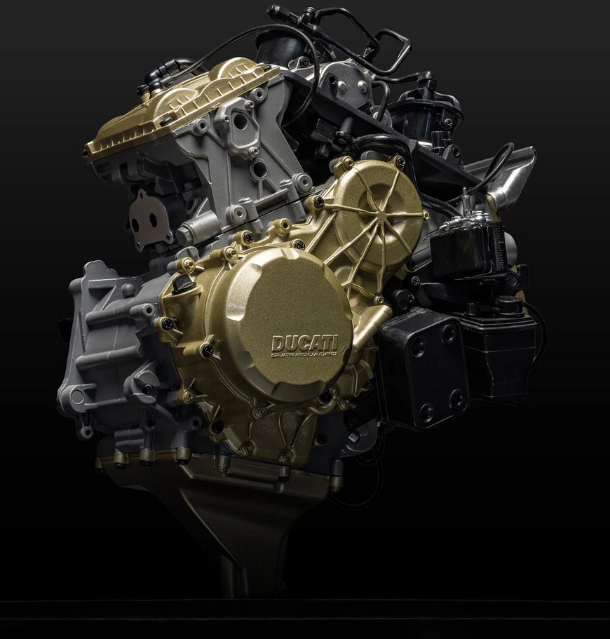 Ducati Superquadro V2 Engine Model Kit 1:4 Pocher