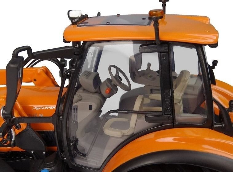 Deutz-Fahr 6150.4 TTV Tractor with FZ 47-23 Front Loader 2018 orange/black 1:32 Universal Hobbies