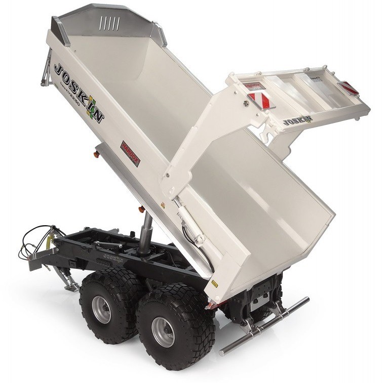 Joskin Trailer Trans-KTP 22-50 Trailer for Tractor 2010 white 1:32 Universal Hobbies