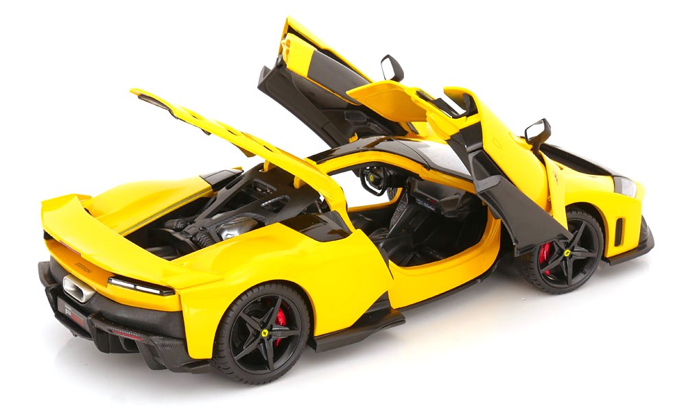 Ferrari F80 2024 yellow 1:18 Bburago