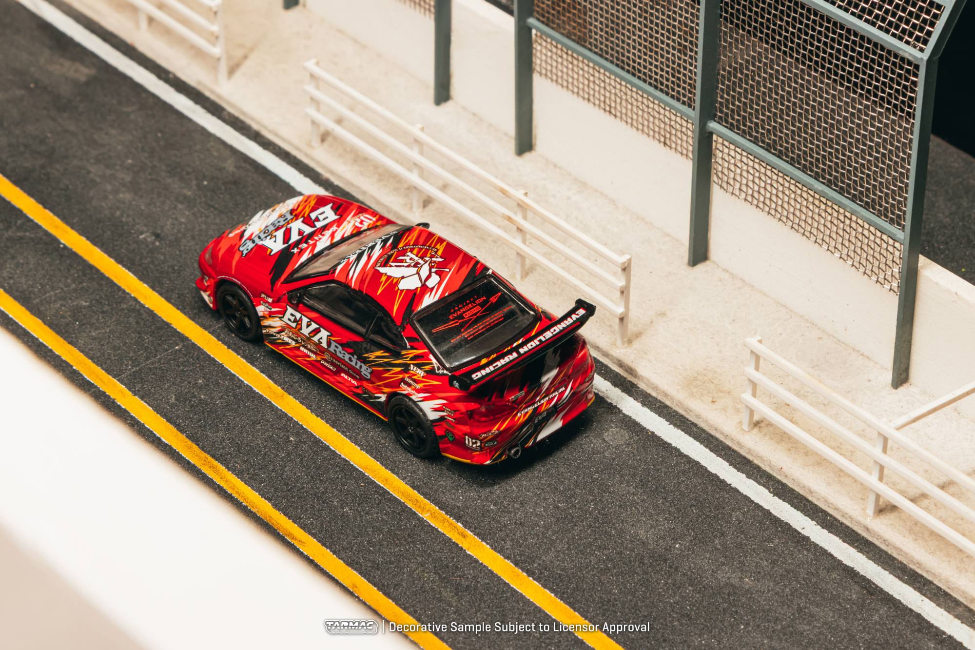 Nissan Silvia (S15) EVA RT Production Model-02 2025 red 1:64 Tarmac