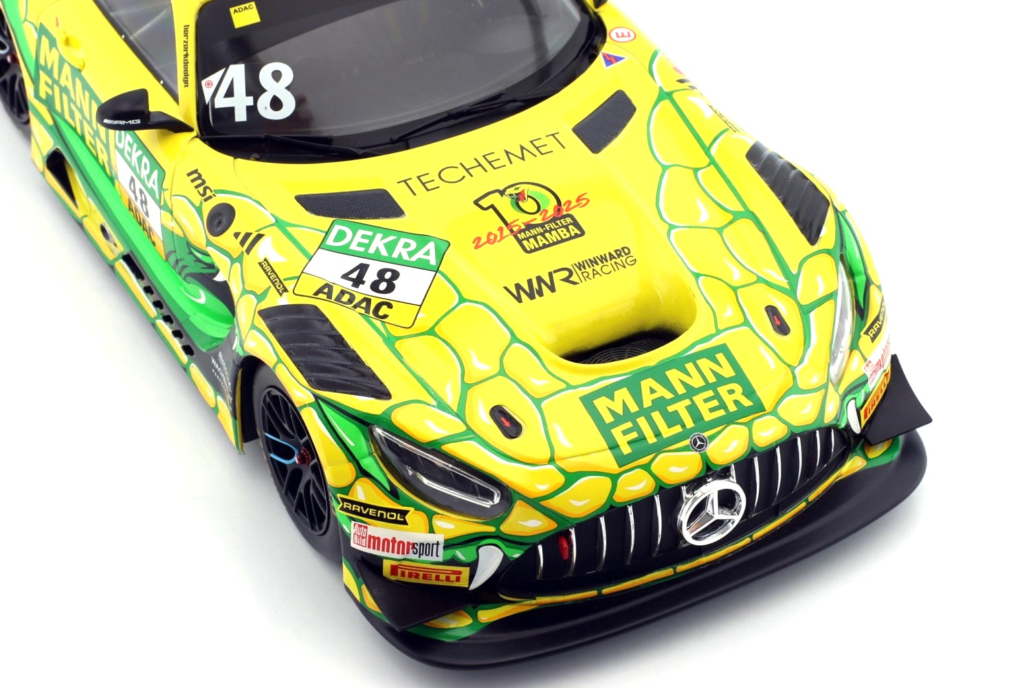 Mercedes-AMG GT3 Evo Mamba #48 J.Gounon DTM 2025 1:18 Ixo Models