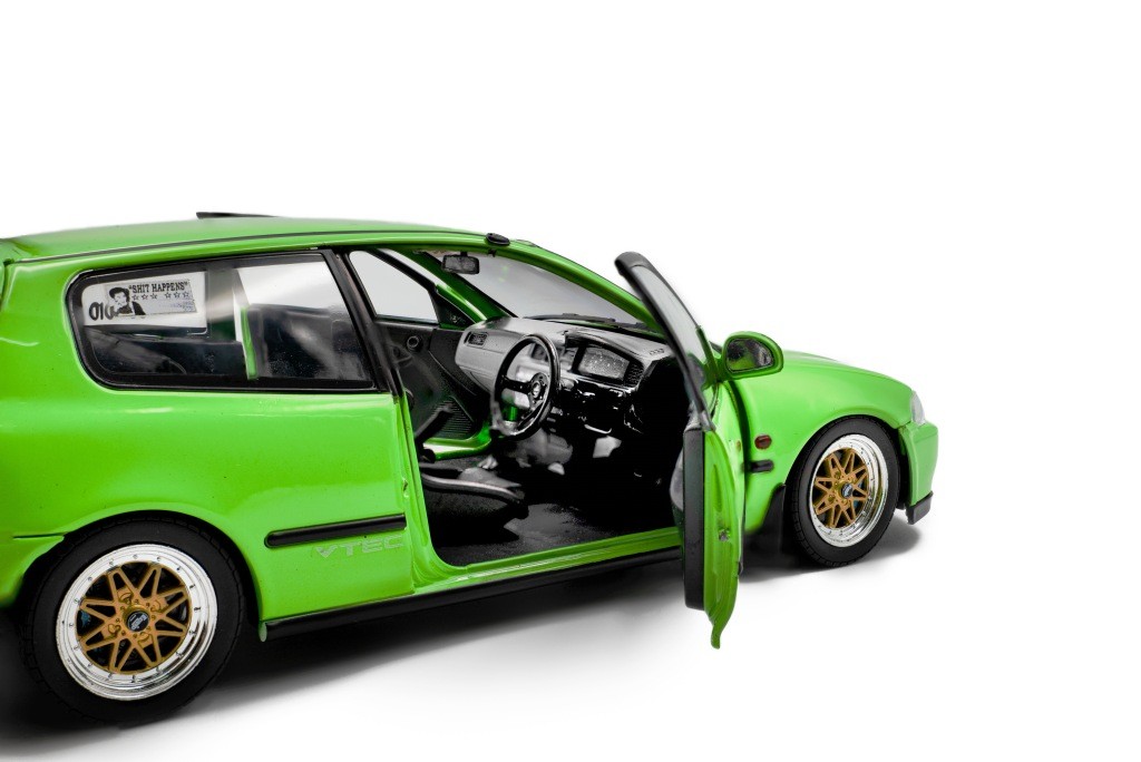 Honda Civic EG6 Solido Works 1991 green 1:18 Solido