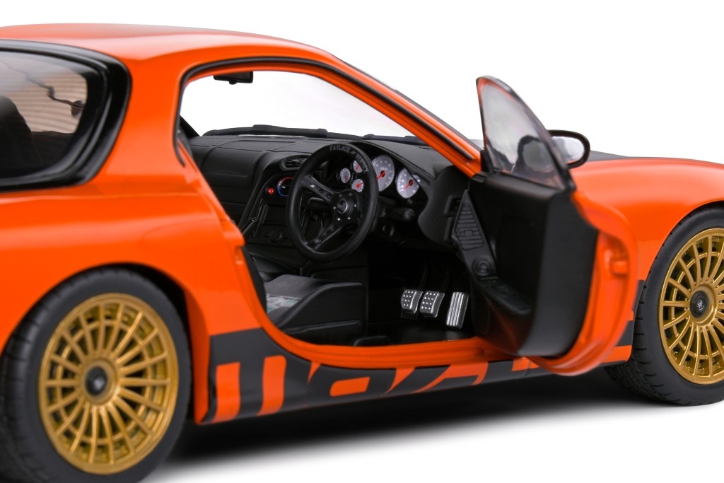 Mazda RX7 FD3RS Solido Works 1999 orange 1:18 Solido
