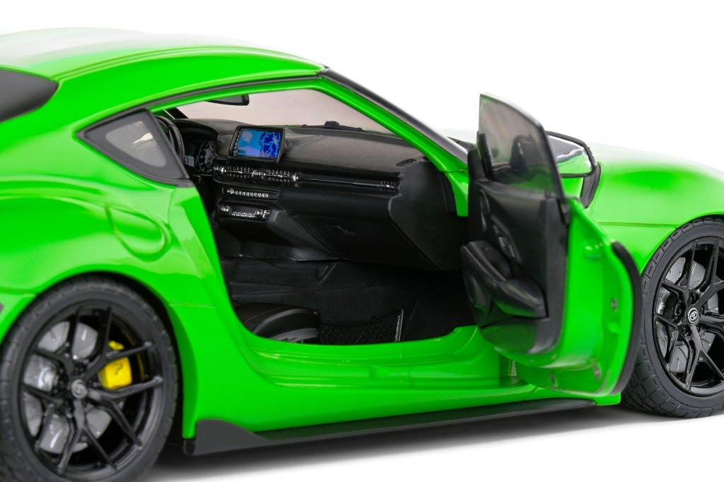 Toyota GR Supra Solido Works Wasabi Custom 2023 green 1:18 Solido
