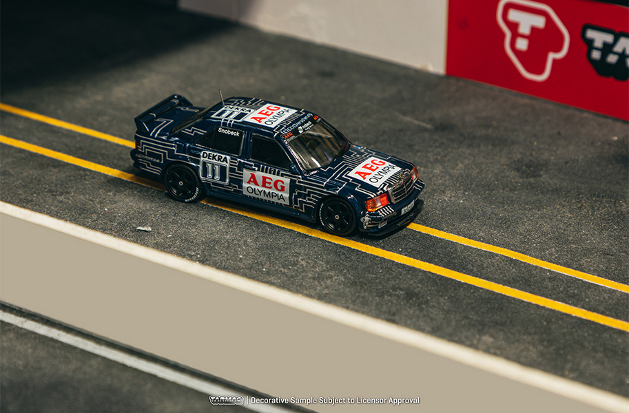 Mercedes-Benz 190 E 2.5-16 EVO 1 #11 Dany Snobeck DTM 1989 1:64 Tarmac 