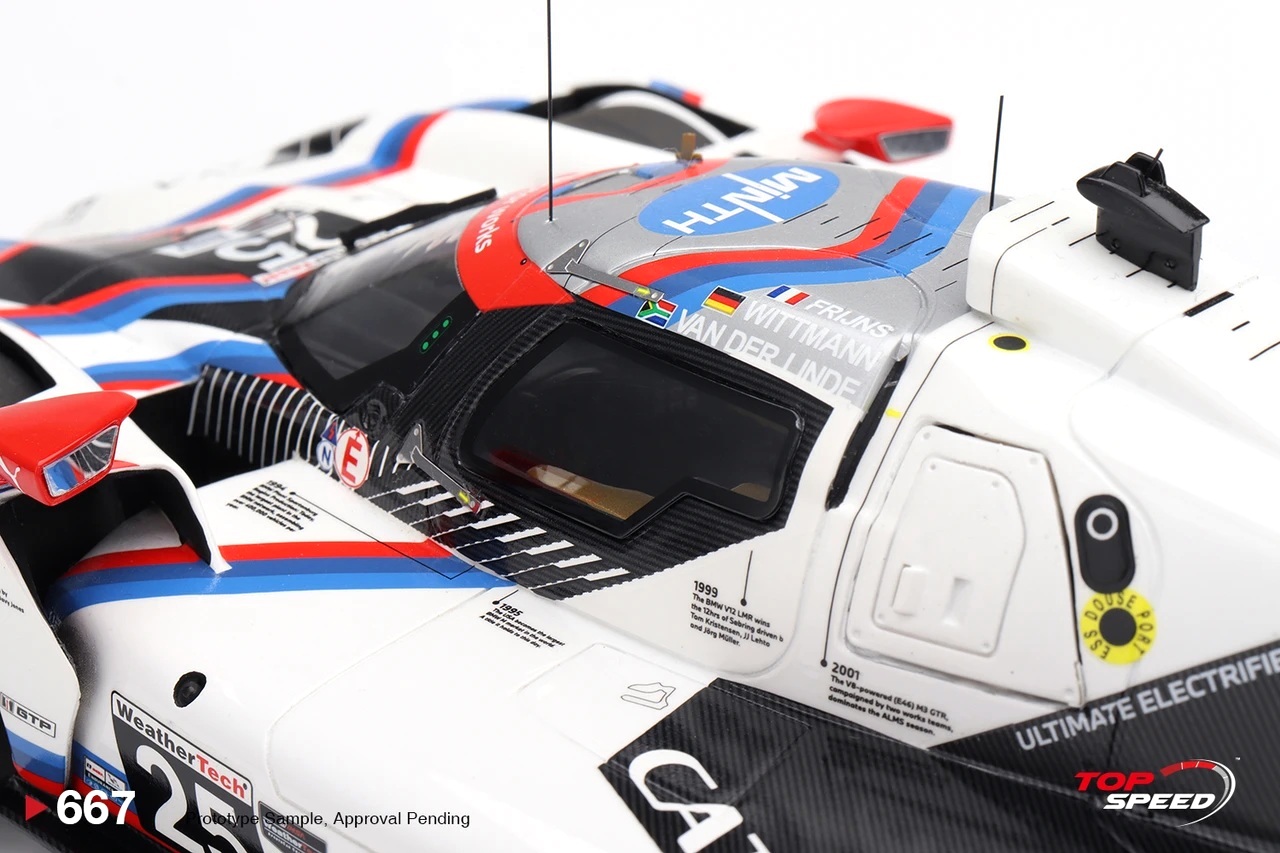 BMW M Hybrid V8 #25 BMW M Team RLL 12H Sebring 2025 1:18 TopSpeed Models