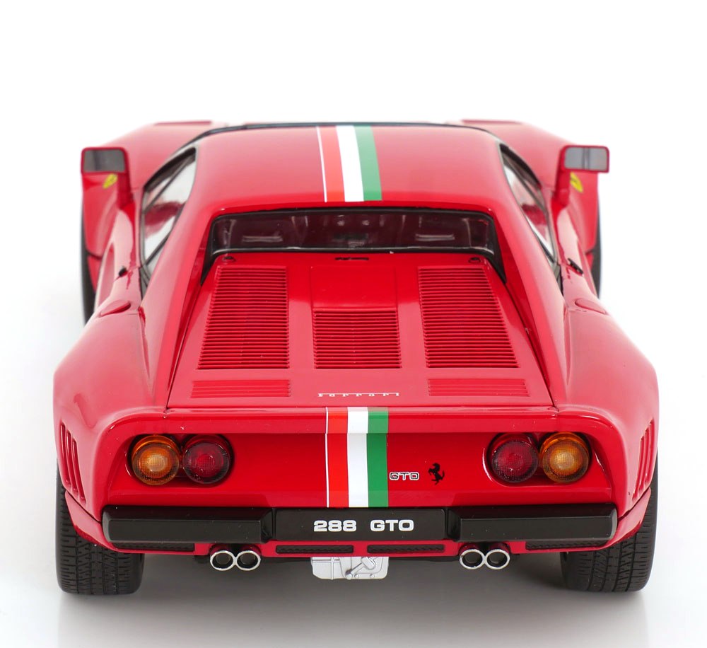 Ferrari 288 GTO 1984 red/Italia design 1:18 KK Scale