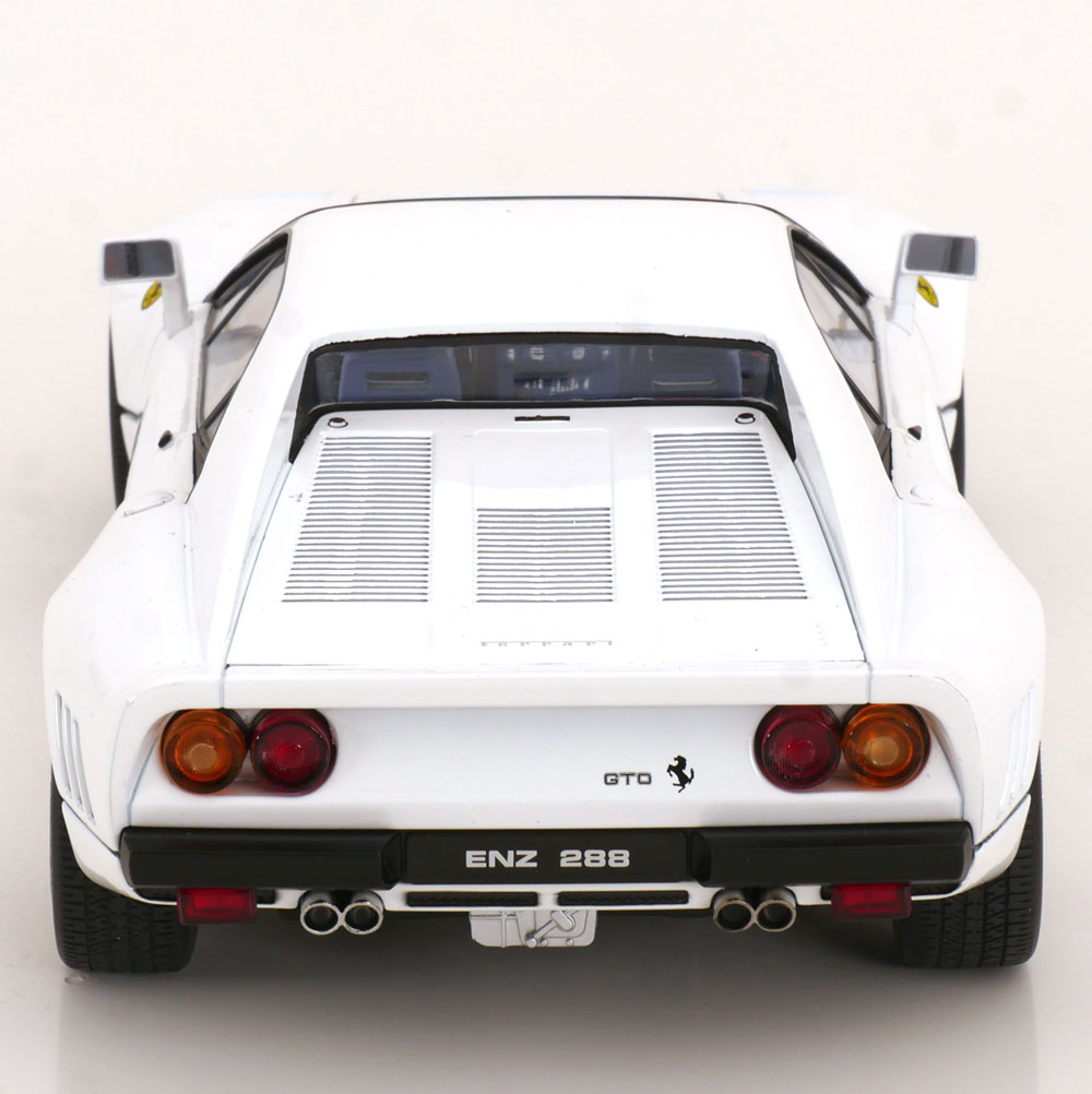 Ferrari 288 GTO 1984 Chris Evans Top Gear white 1:18 KK Scale