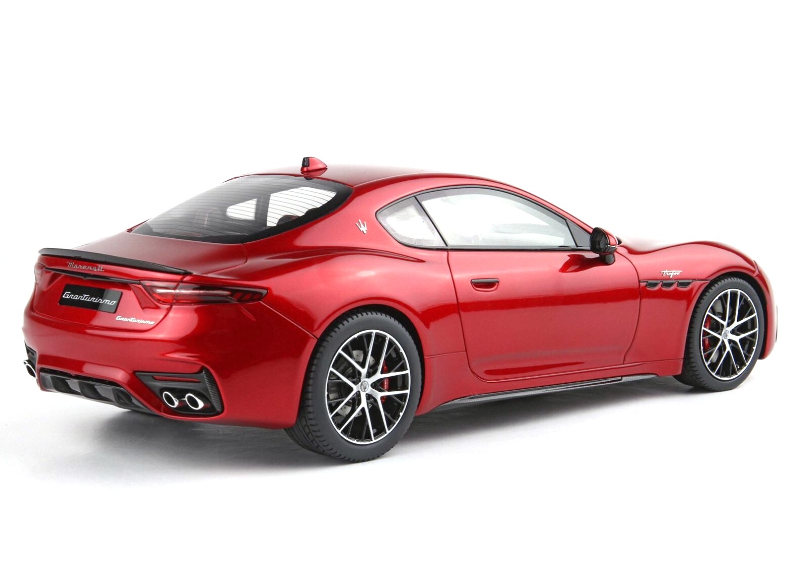 Maserati GranTurismo Trofeo 2023 with Showcase red metallic 1:18 B.B.R. 