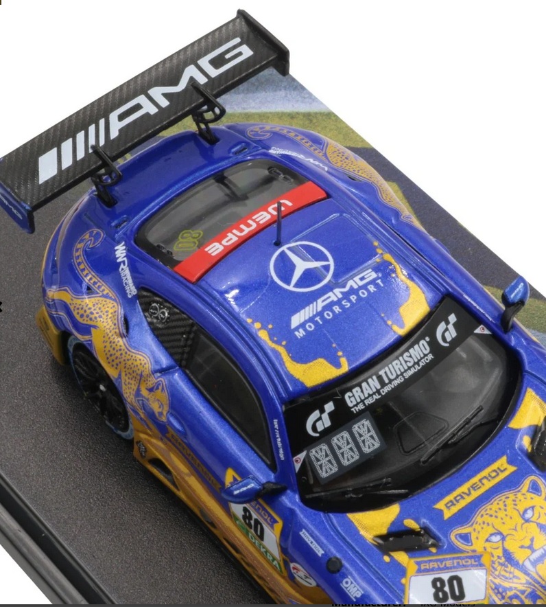 Mercedes-AMG GT3 Evo Mercedes-AMG Team #80 Engel/Stolz/Schiller/Martin 24H Nürburgring 2026 1:64 Ixo Models