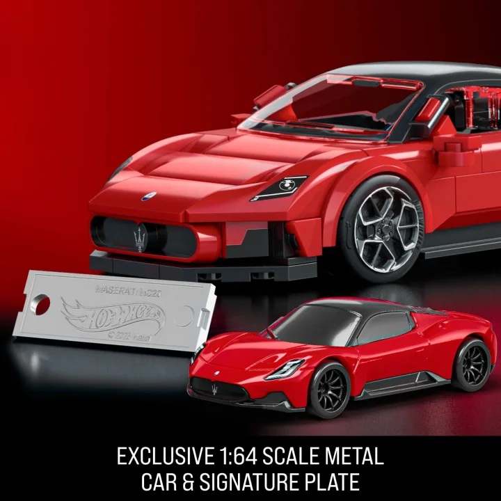 Maserati MC20 red 1:32 Hot Wheels Brick Shop