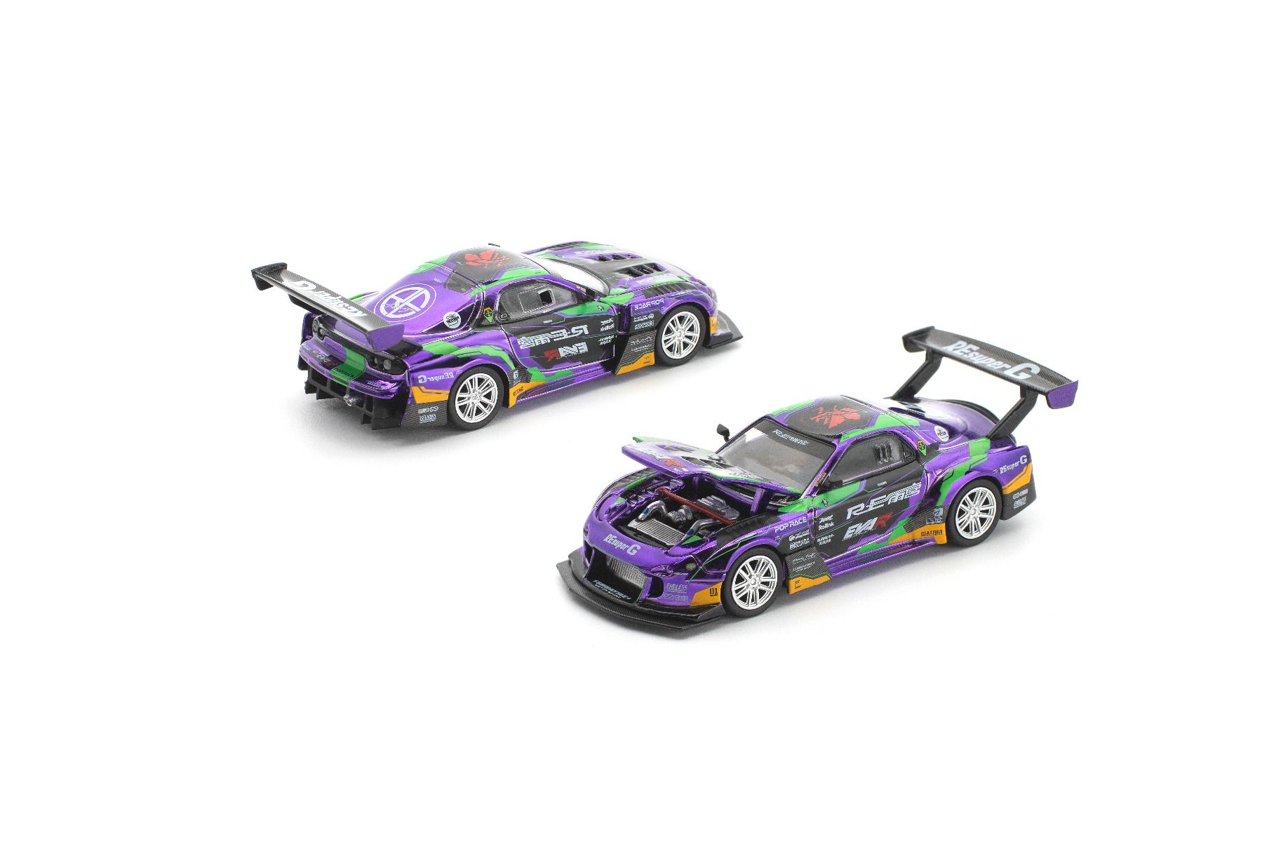 Audi EVA RT TEST TYPE-01 Pop Race RE Super G Time Attack 1:64 Pop Race