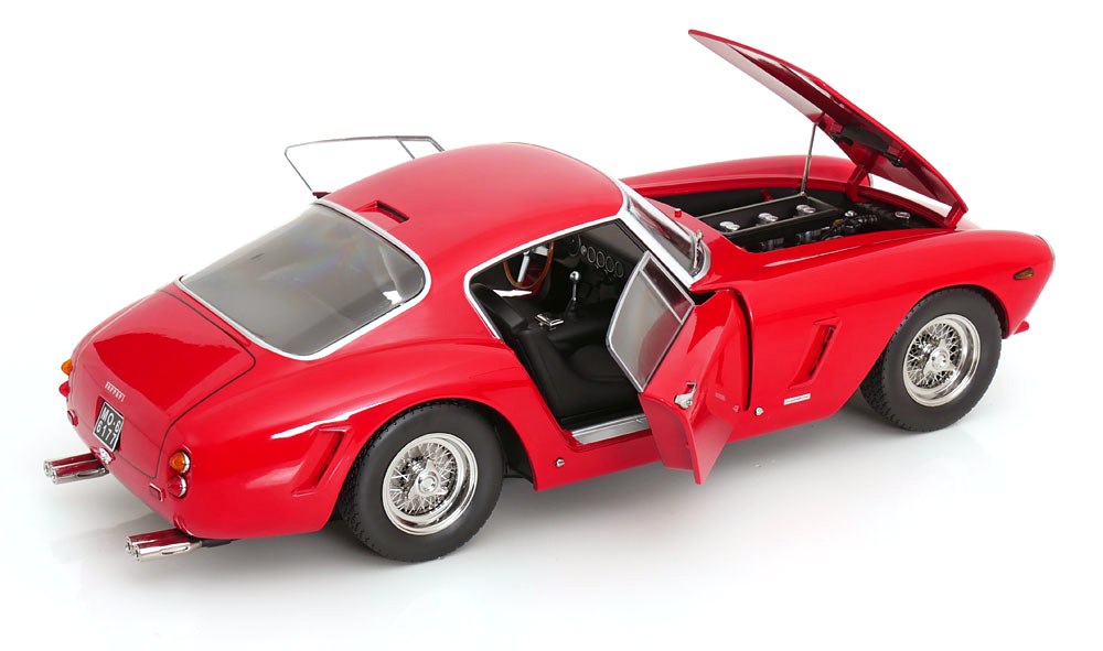 Ferrari 250 GT SWB Competizione Plain Body Version 1961 red 1:12 KK Scale
