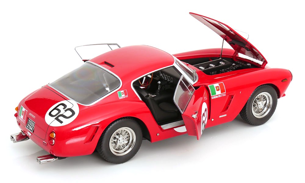 Ferrari 250 GT SWB Competizione #62 Winner Monza 1960 1:12 KK Scale
