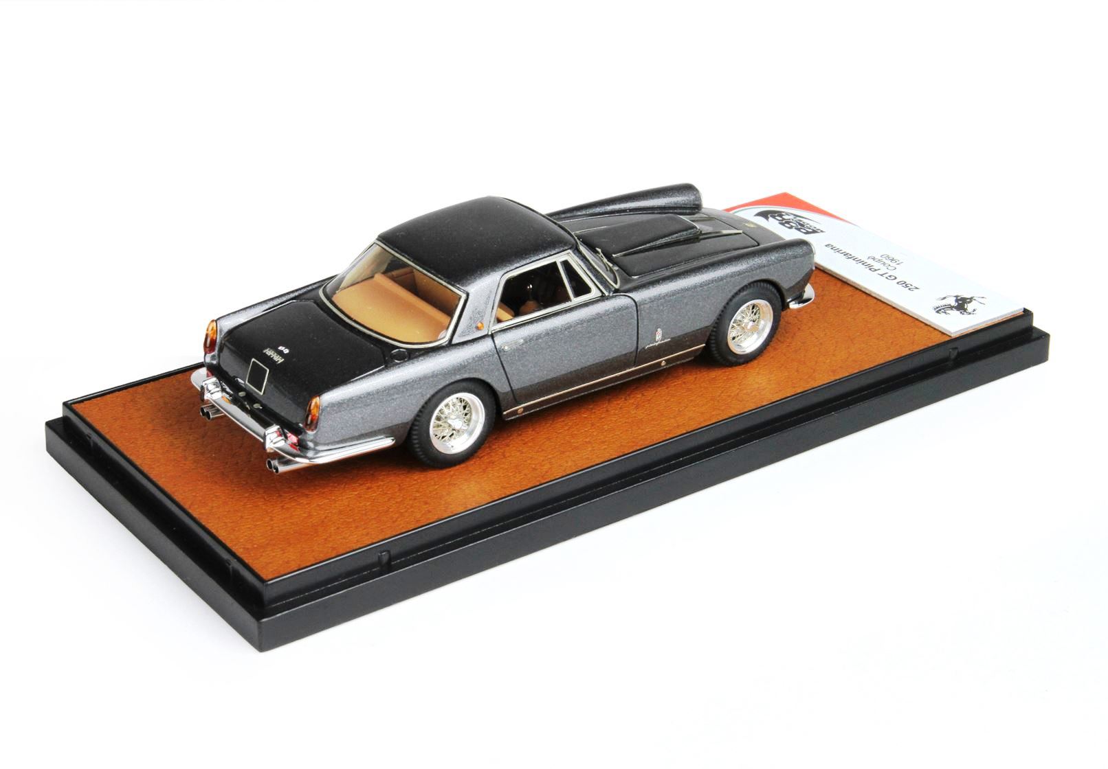 Ferrari 250 GT Pininfarina Coupe 1960 argento scuro 1:43 B.B.R.