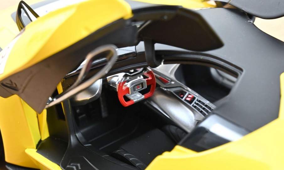 Citroën GT Concept Car 2008 yellow/black 1:18 Norev