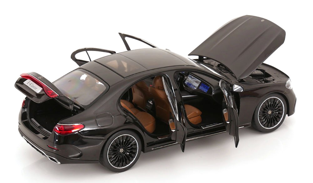 Mercedes-Benz E-Class W214 2023 black 1:18 iScale