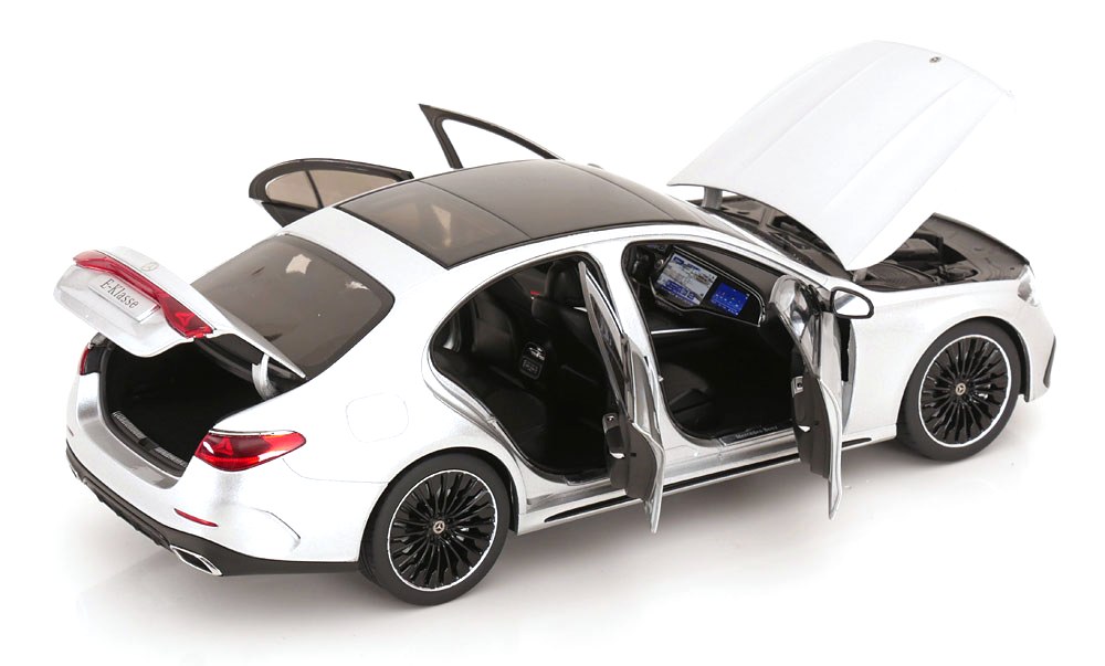 Mercedes-Benz E-Class W214 2023 silver 1:18 iScale