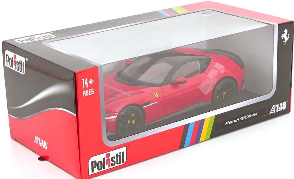 Ferrari 12Cilindri 2024 rosso corsa 1:18 Polistil