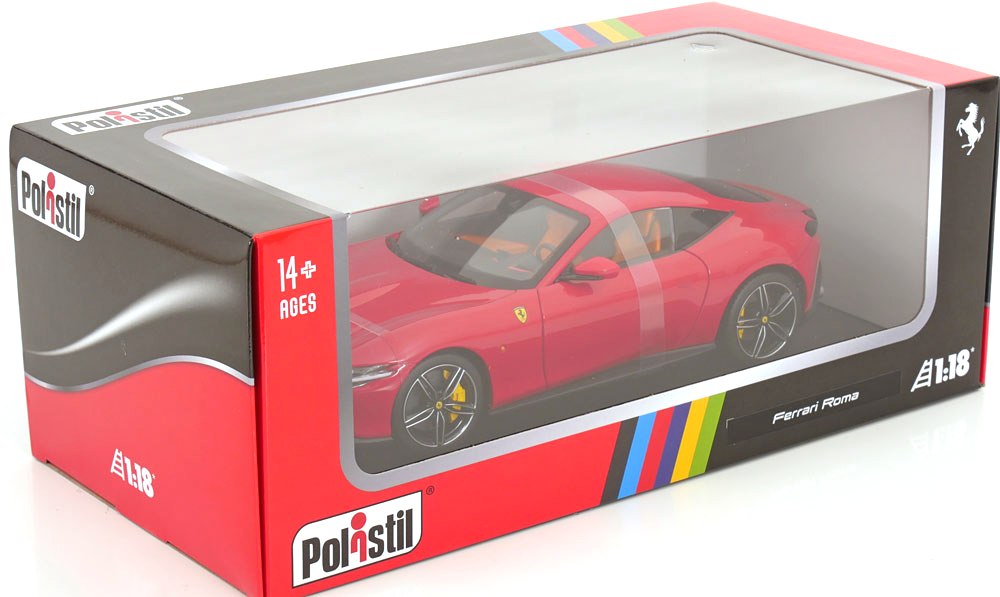 Ferrari Roma 2019 rosso Corsa 322 1:18 Polistil