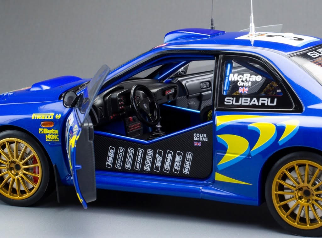 Subaru Impreza S5 WRC'98 #3 C.McRae/N.Grist 3rd Rally Sanremo 1998 1:18 Sun Star