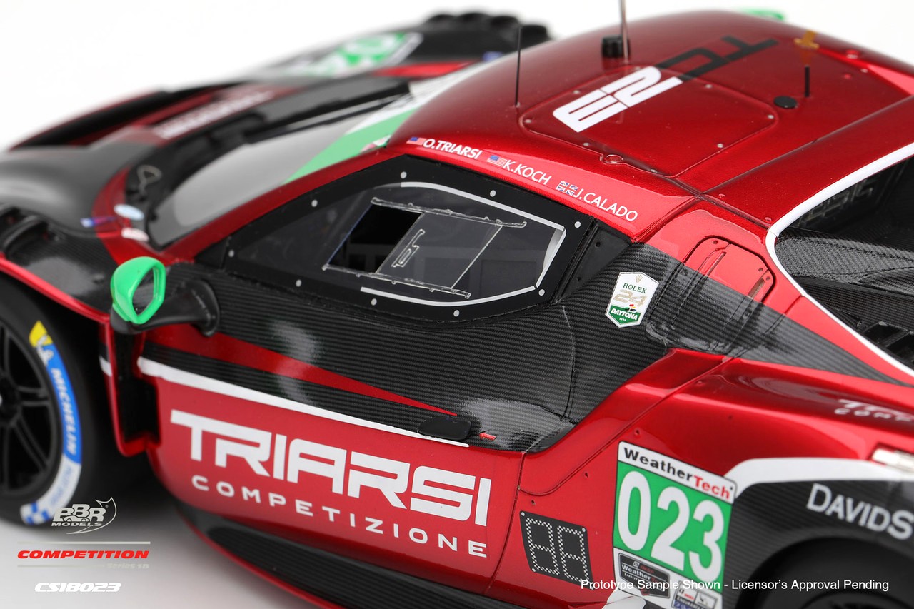 Ferrari 296 GT3 #23 Triarsi/Koch/Calado Triarsi Competizione IMSA Petit Le Mans 2025 1:18 B.B.R.