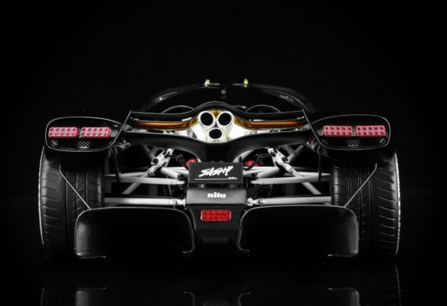 Nilu 27 V12 6.5L 1070hp 2024 black 1:18 Motorhelix