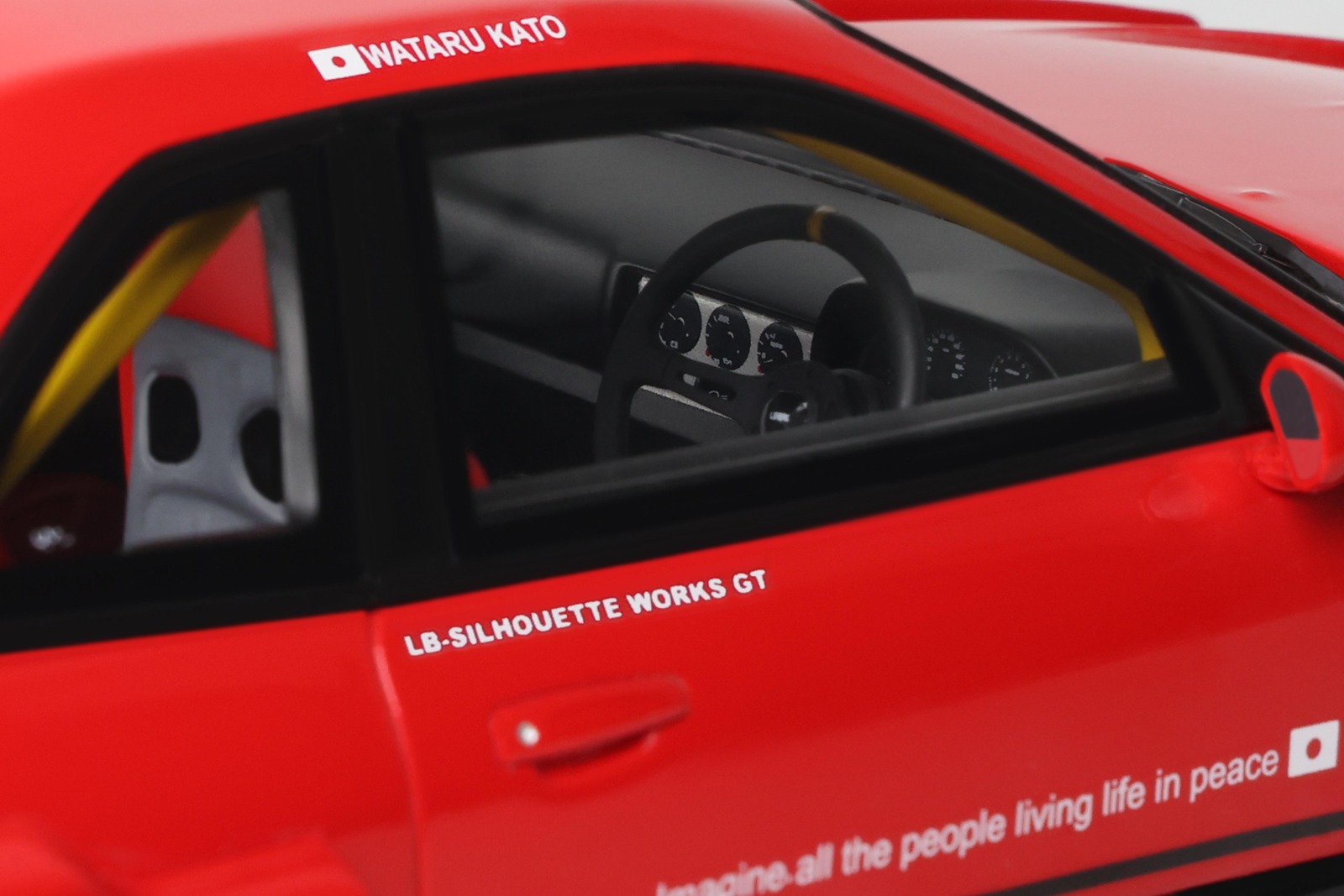 Nissan Skyline R34 GT-R LB Super Silhouette 2020 red 1:18 GT Spirit