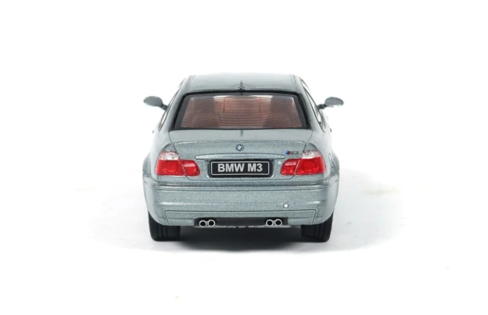 BMW M3 Coupe 2000 silver grey metallic 1:43 Solido