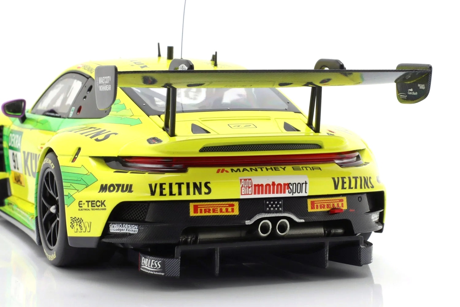 Porsche 911 GT3 R Manthey Grello #91 T.Preining DTM 2024 1:18 Minichamps