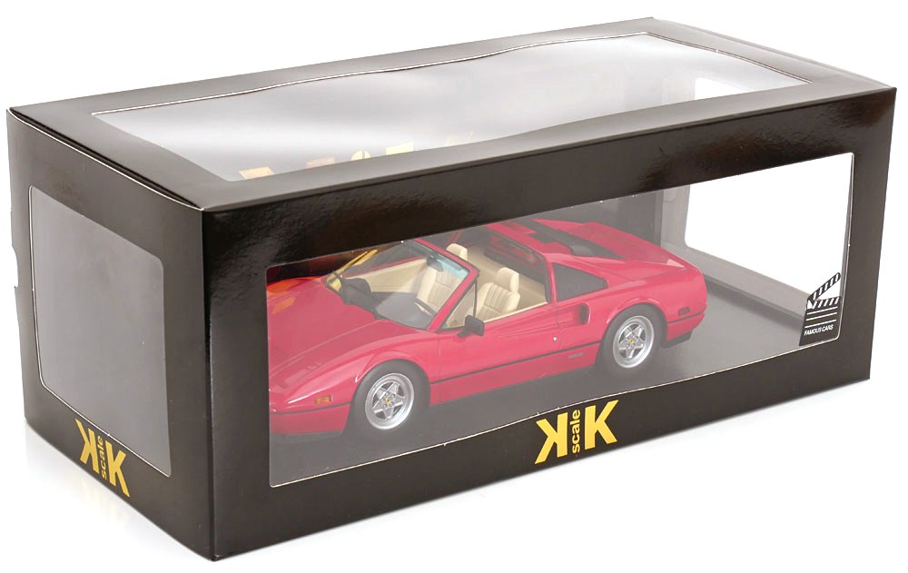 Ferrari 328 GTS 1985 Beverly Hills Cop II red 1:18 KK Scale