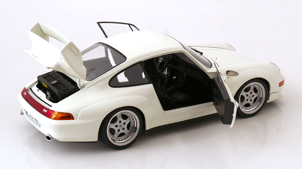 Porsche 911 993 GT2 1996 Speedline Rims white 1:12 KK Scale