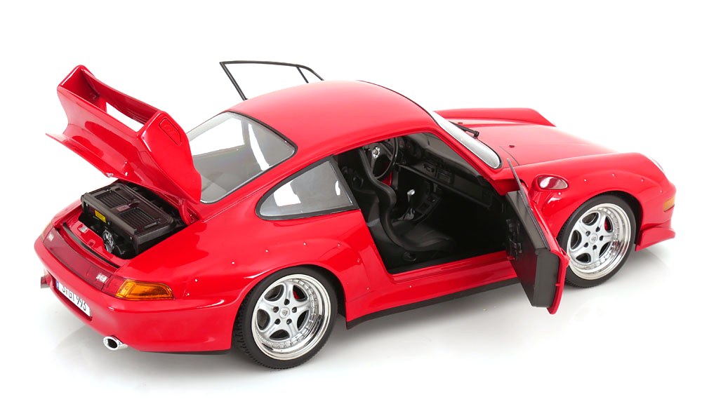 Porsche 911 993 GT2 1996 Speedline Rims red 1:12 KK Scale