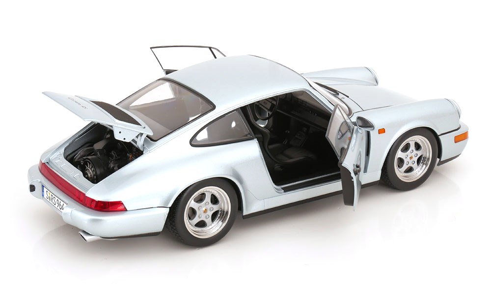 Porsche 911 964 RS 1992 Speedline Rims polar-silver 1:12 KK Scale