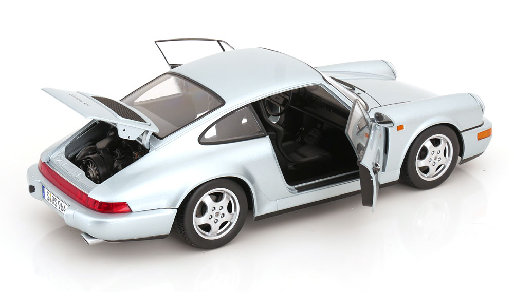Porsche 911 964 RS 1992 Cup Rims polar-silver 1:12 KK Scale