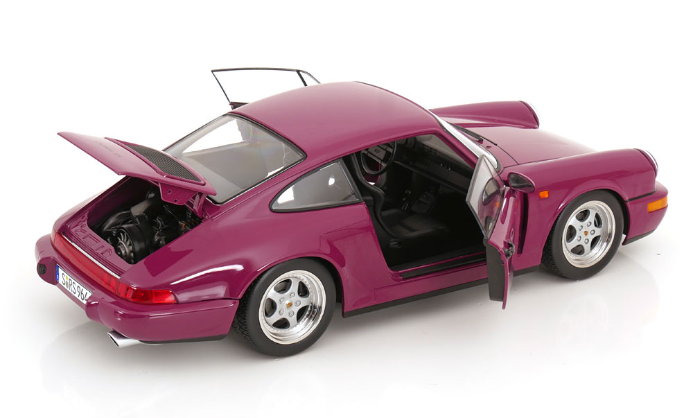 Porsche 911 964 RS 1992 Speedline Rims ruby red 1:12 KK Scale