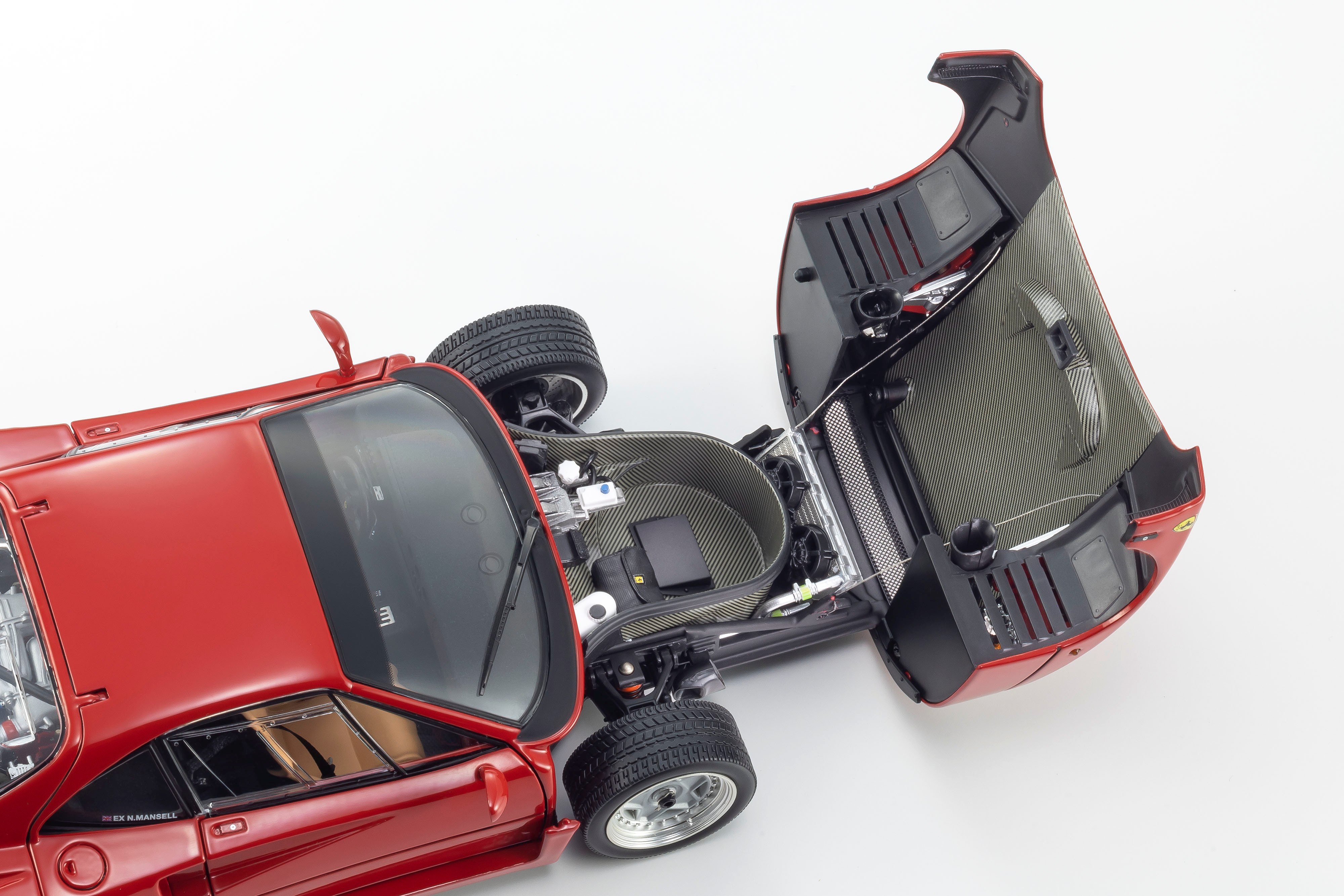 Ferrari F40 Lightweight personal car Nigel Mansell 1987 1:18 Kyosho