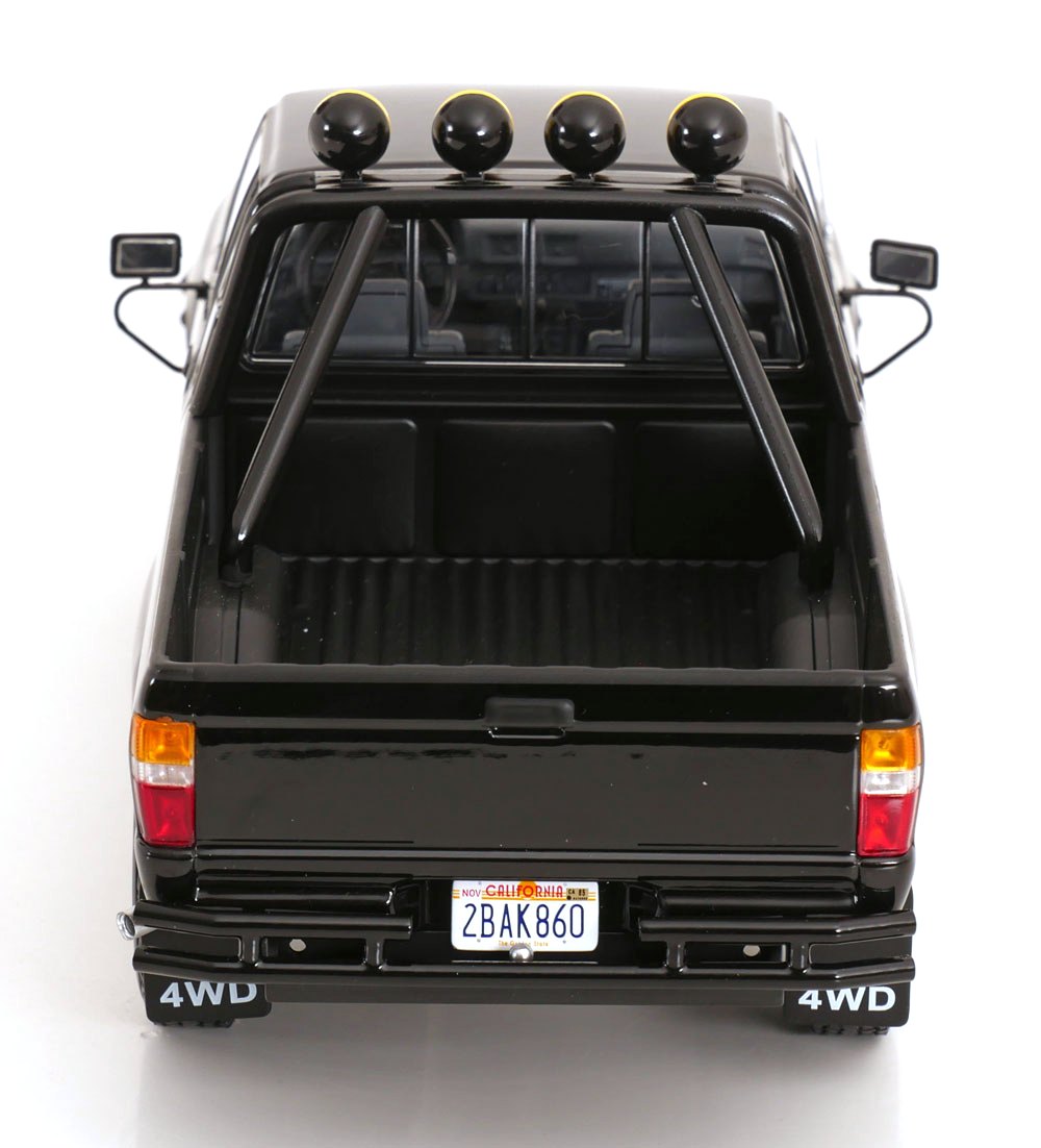 Toyota Hilux Xtra Cab 4x4 1985 Back to the Future III black 1:18 KK Scale