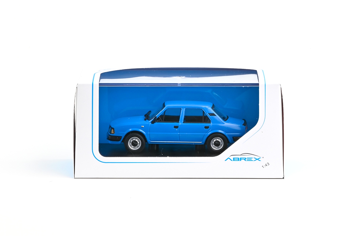 Škoda 120L 1984 modrá 1:43 Abrex