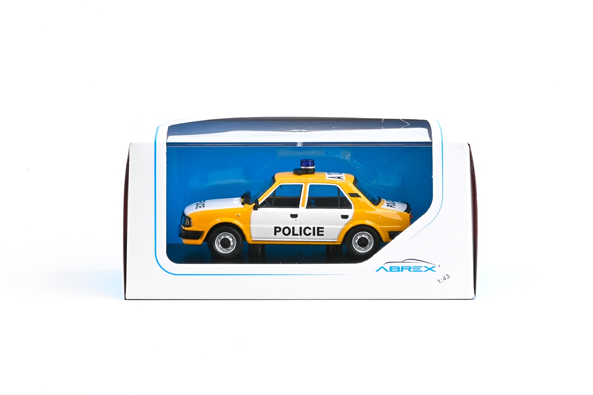 Škoda 120L 1984 Policie ČR 1:43 Abrex