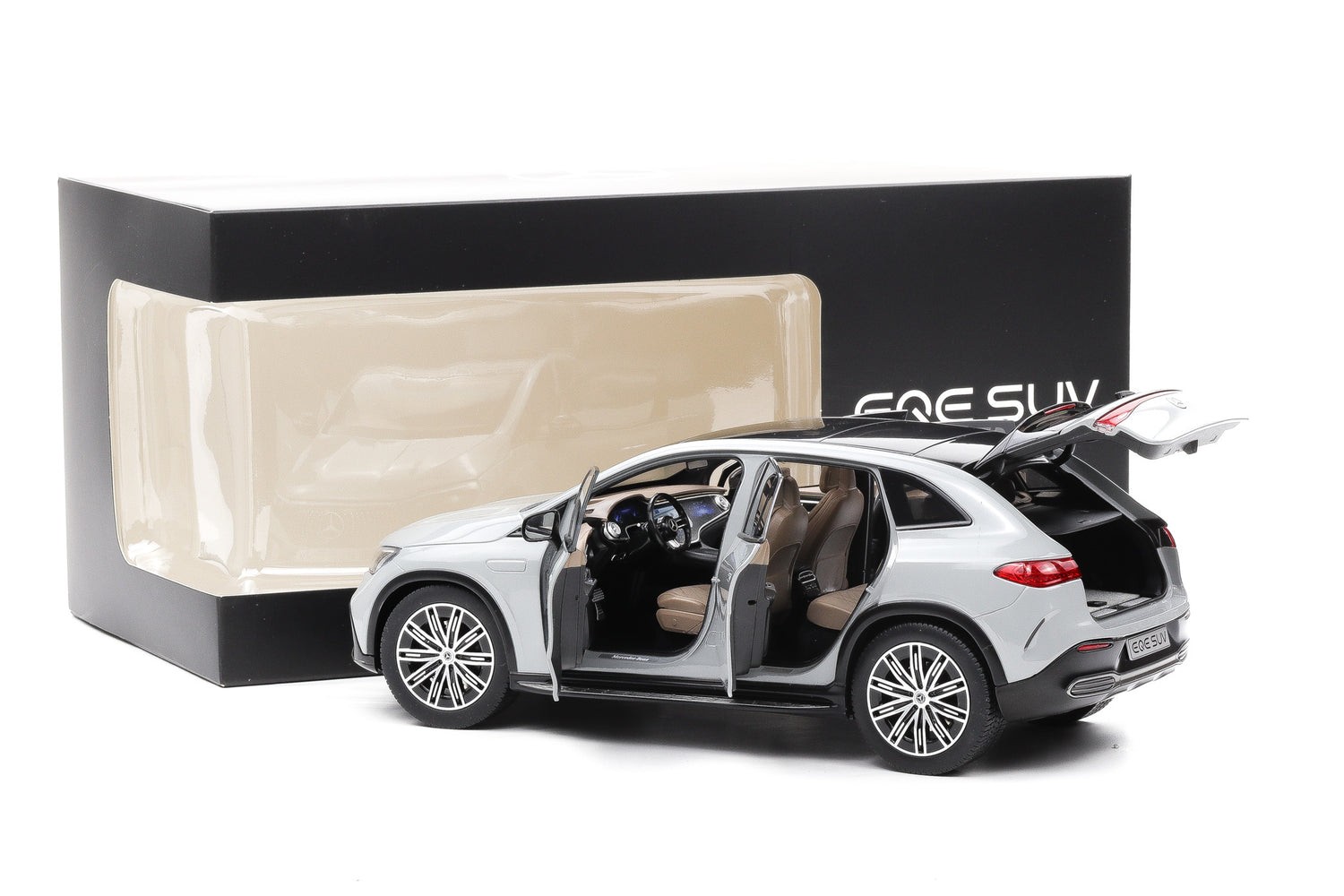 Mercedes-Benz EQE SUV X294 AMG Line alpine grey uni 1:18 Mercedes-Benz Dealer edition