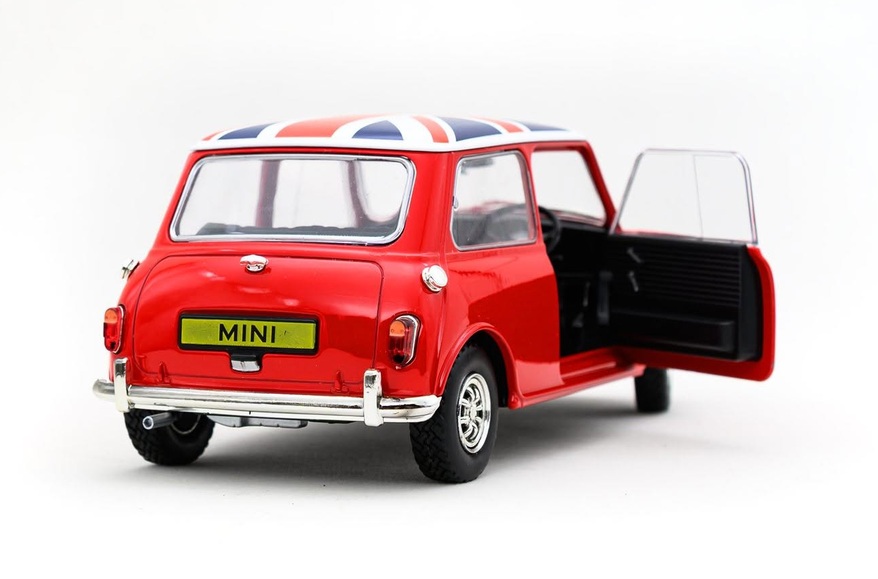 Mini Cooper Union Jack Roof red 1:18 Tiny Toys