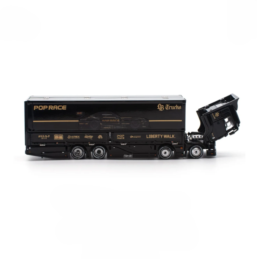 LBWK Truck black/gold 1:64 Pop Race