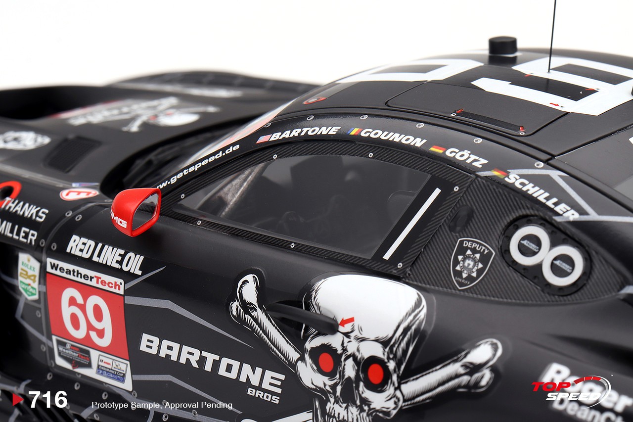 Mercedes-Benz AMG GT3 Getspeed #69 Bartone/ Gounon/ Götz/ Schiller 24H Daytona 2026 1:18 TopSpeed Models